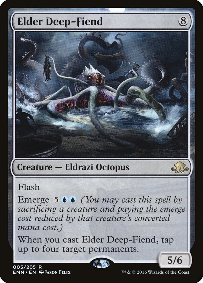 Demônio das Profundezas Ancião / Elder Deep-Fiend - Magic: The Gathering - MoxLand