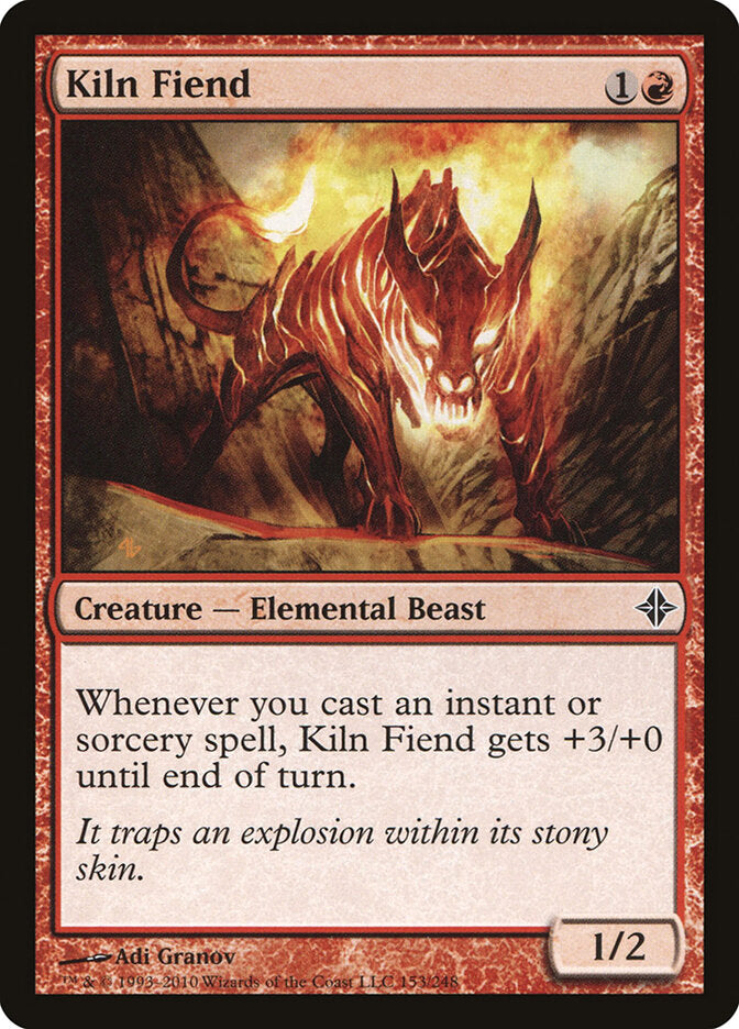 Demônio Fornalha / Kiln Fiend - Magic: The Gathering - MoxLand