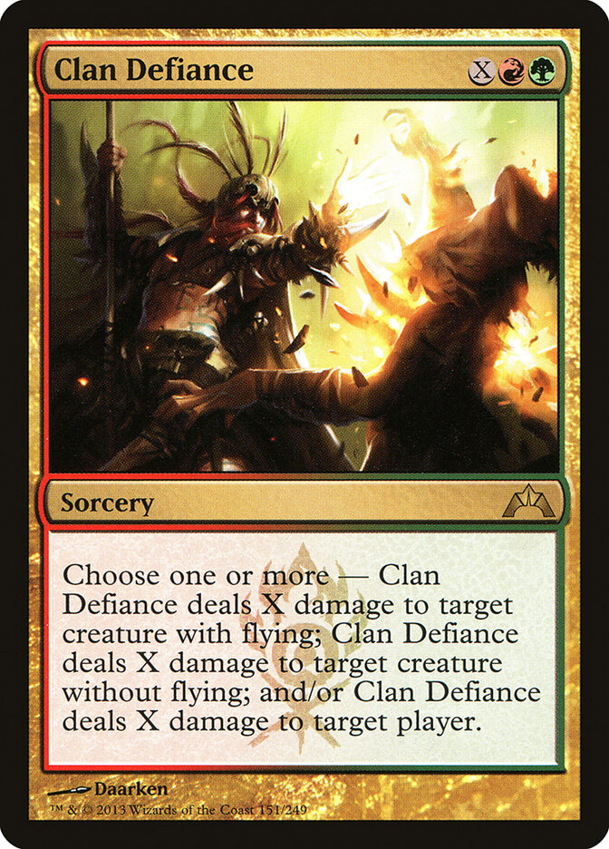 Desafio do Clã / Clan Defiance - Magic: The Gathering - MoxLand