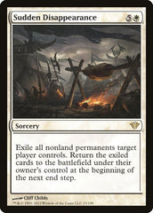Desaparecimento Repentino / Sudden Disappearance - Magic: The Gathering - MoxLand