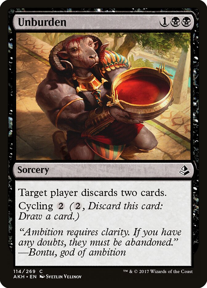 Descarregar / Unburden - Magic: The Gathering - MoxLand