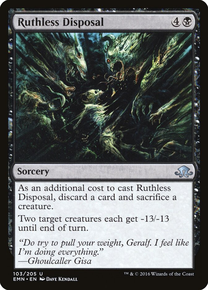 Descarte Impiedoso / Ruthless Disposal - Magic: The Gathering - MoxLand