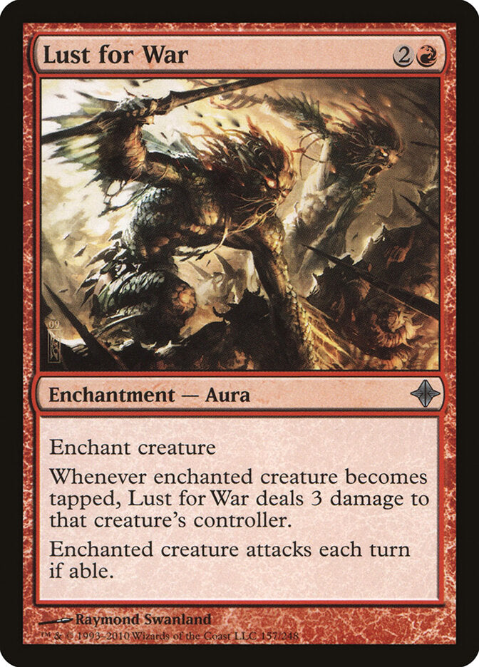 Desejo de Guerra / Lust for War - Magic: The Gathering - MoxLand