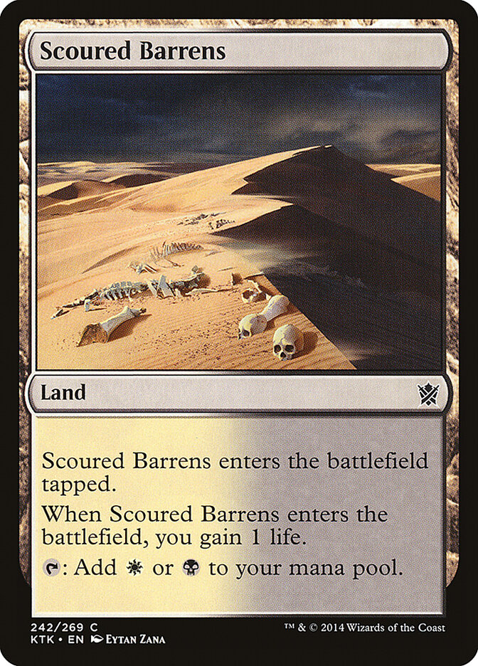 Desertos Calcinados / Scoured Barr