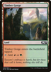 Desfiladeiro da Mata / Timber Gorge - Magic: The Gathering - MoxLand