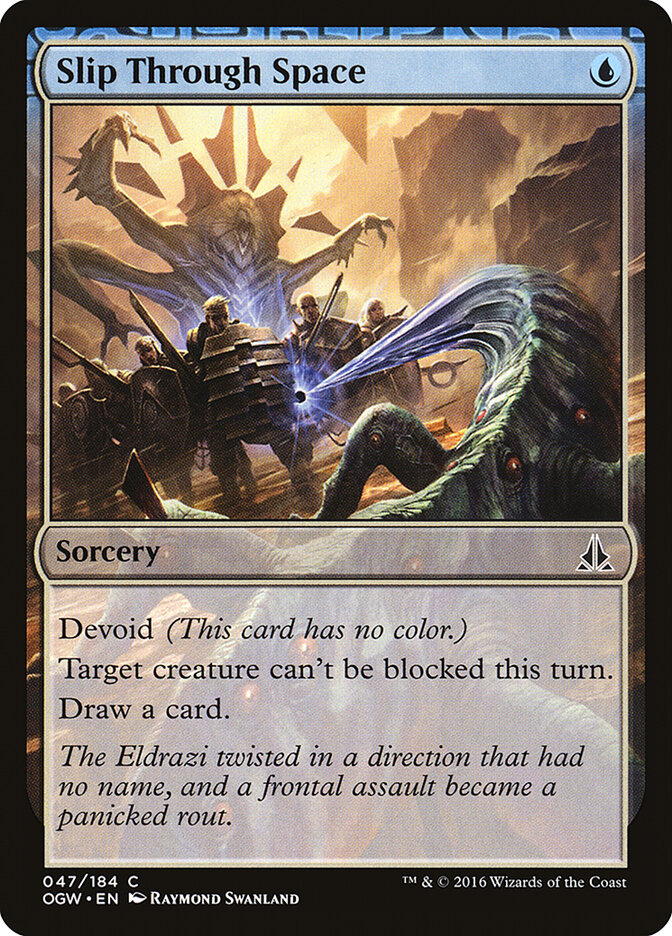 Deslizar Pelo Espaço / Slip Through Space - Magic: The Gathering - MoxLand