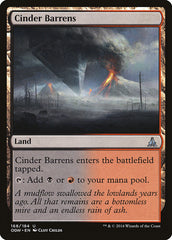 Desolação de Cinzas / Cinder Barrens - Magic: The Gathering - MoxLand