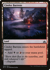 Desolação de Cinzas / Cinder Barrens - Magic: The Gathering - MoxLand