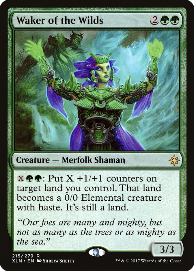 Despertadora das Forças Selvagens / Waker of the Wilds - Magic: The Gathering - MoxLand