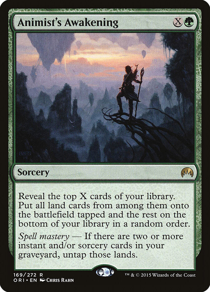 Despertar da Animista / Animist's Awakening - Magic: The Gathering - MoxLand