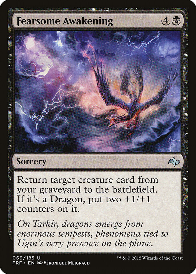 Despertar Medonho / Fearsome Awakening - Magic: The Gathering - MoxLand