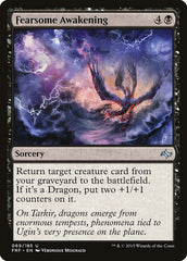 Despertar Medonho / Fearsome Awakening - Magic: The Gathering - MoxLand