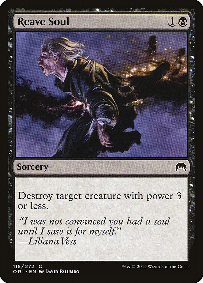 Despojar Alma / Reave Soul