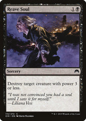 Despojar Alma / Reave Soul