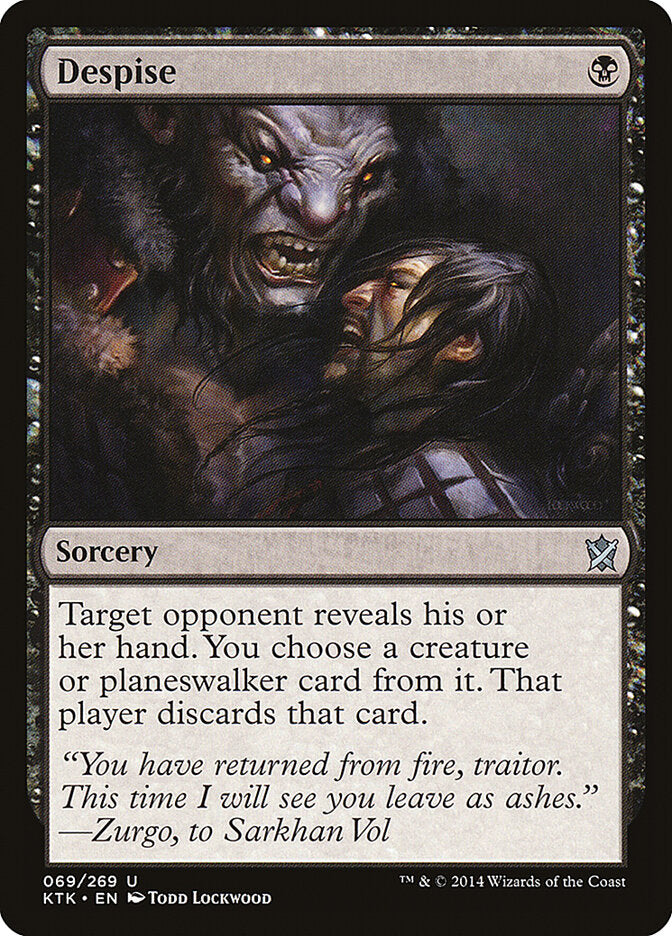 Desprezar / Despise