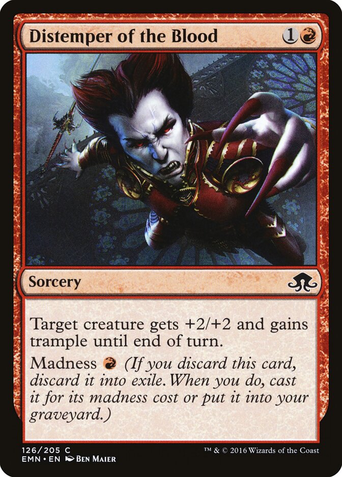 Destempero do Sangue / Distemper of the Blood - Magic: The Gathering - MoxLand