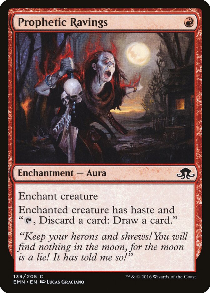 Desvarios Proféticos / Prophetic Ravings - Magic: The Gathering - MoxLand