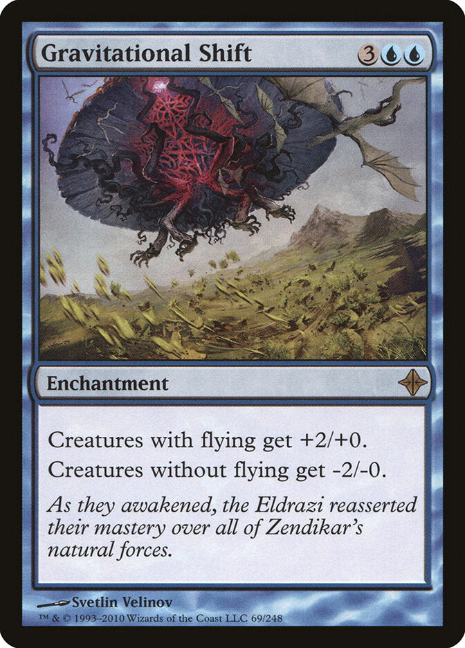 Desvio Gravitacional / Gravitational Shift - Magic: The Gathering - MoxLand