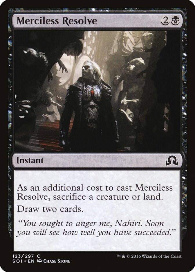 Determinação Impiedosa / Merciless Resolve - Magic: The Gathering - MoxLand