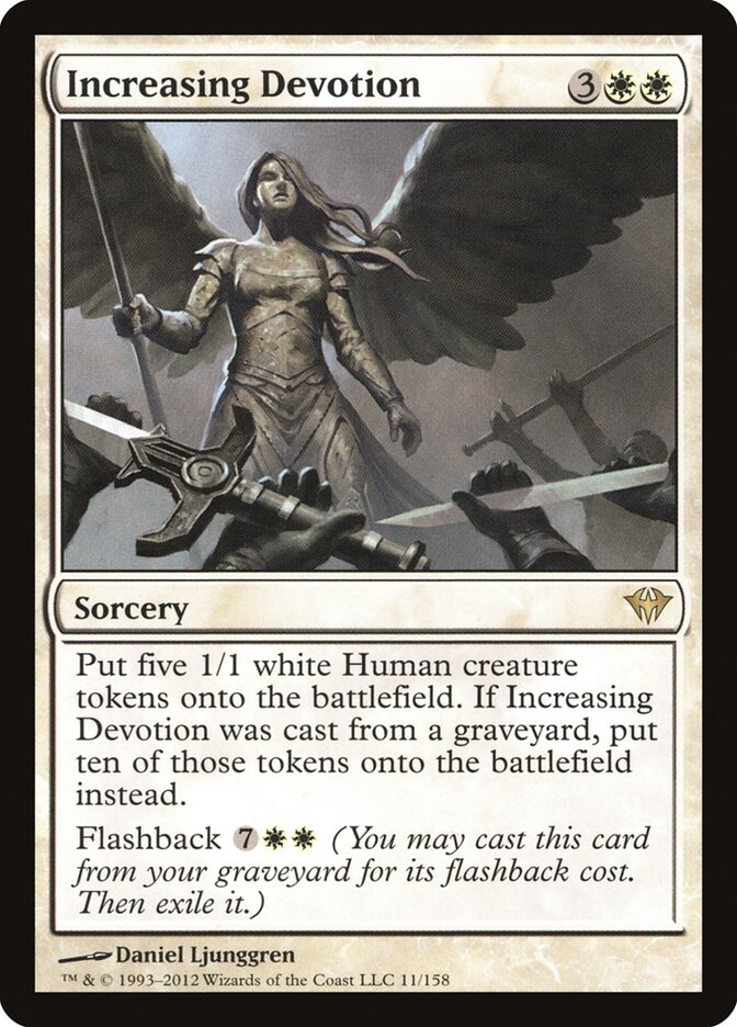 Devoção Crescente / Increasing Devotion - Magic: The Gathering - MoxLand