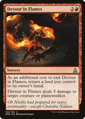 Devorar nas Chamas / Devour in Flames - Magic: The Gathering - MoxLand