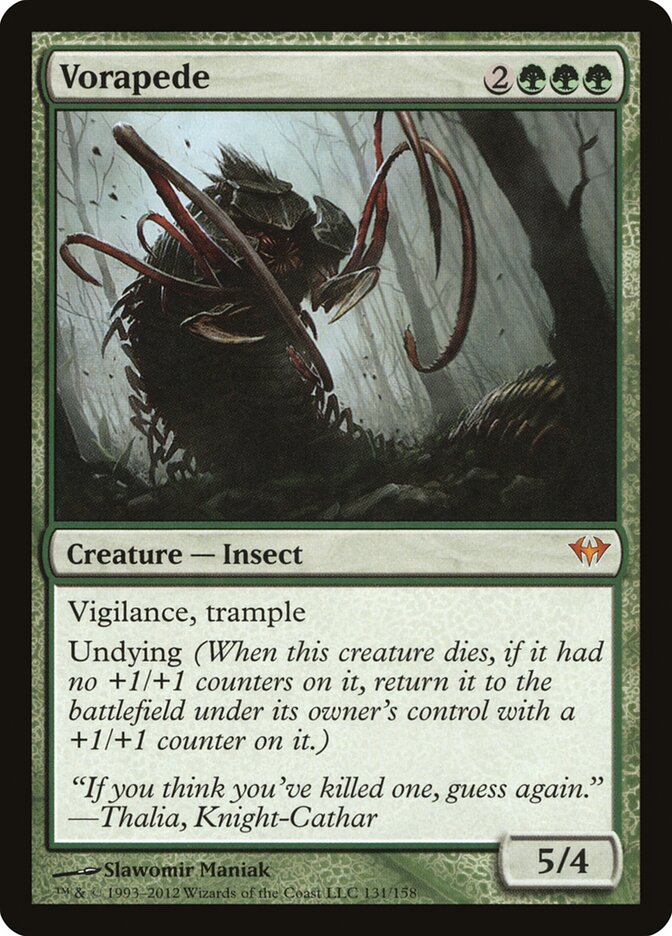 Devorípede / Vorapede - Magic: The Gathering - MoxLand