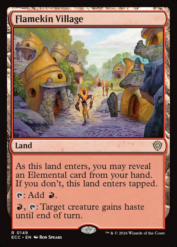 Flamekin Village / Flamekin Village - Magic: The Gathering - MoxLand