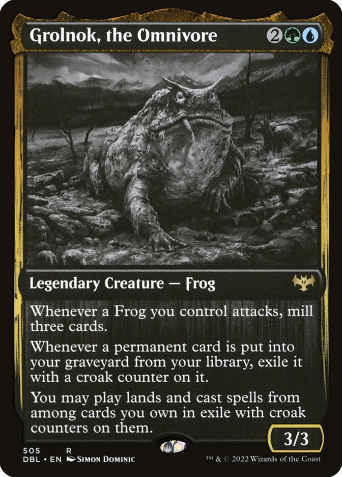 Grolnok, o Onívoro / Grolnok, the Omnivore - Magic: The Gathering - MoxLand