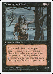 Carniçal Necrófago / Scavenging Ghoul - Magic: The Gathering - MoxLand