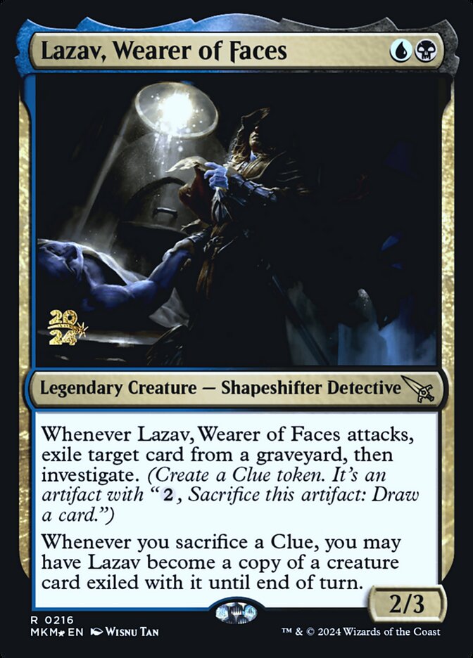 Lazav, Usuário dos Rostos / Lazav, Wearer of Faces - Magic: The Gathering - MoxLand