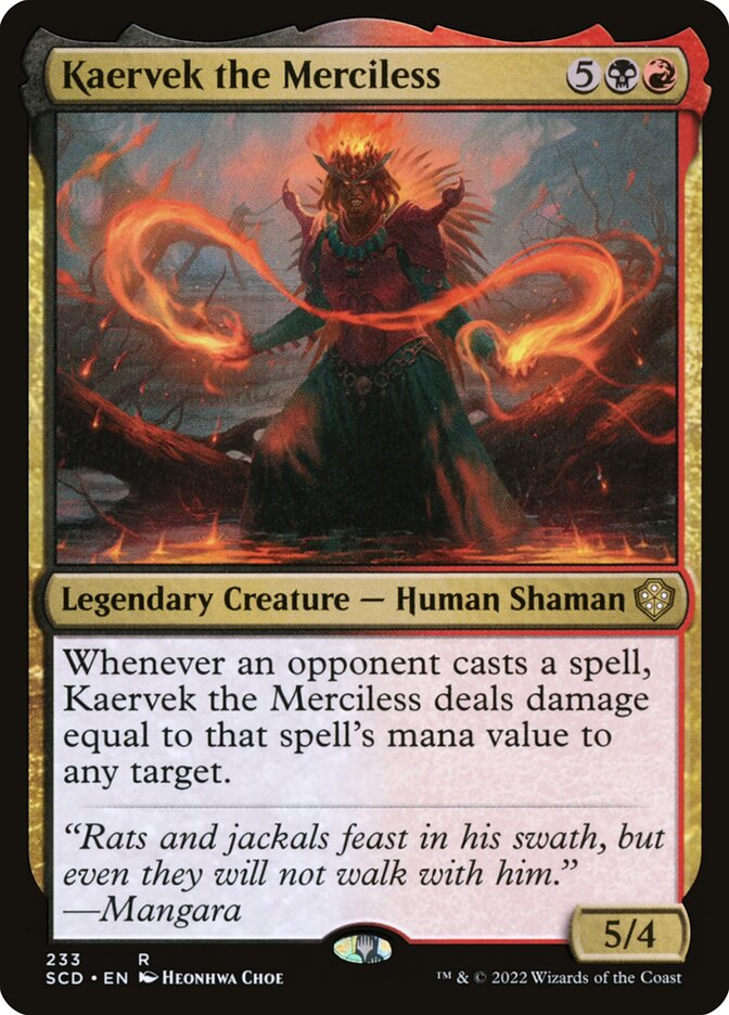 Kaervek, o Impiedoso / Kaervek the Merciless - Magic: The Gathering - MoxLand
