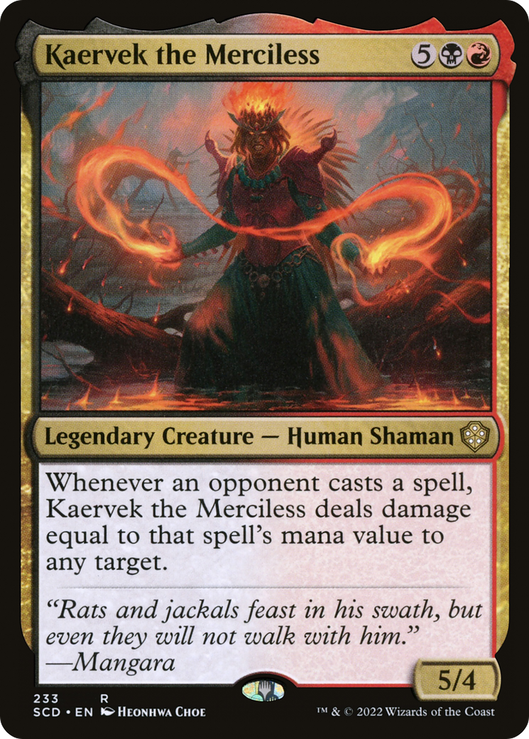 Kaervek, o Impiedoso / Kaervek the Merciless - Magic: The Gathering - MoxLand