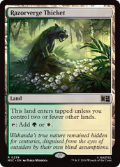 Bosque das Margens Cortantes / Razorverge Thicket - Magic: The Gathering - MoxLand