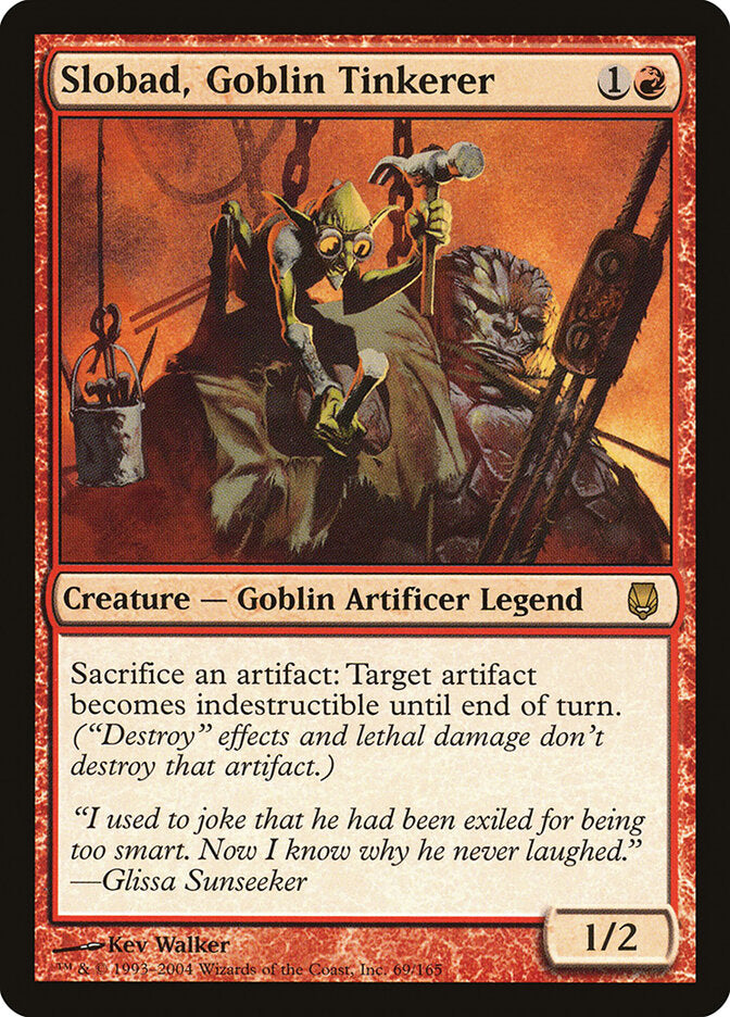 Slobad, Funileiro Goblin / Slobad, Goblin Tinkerer - Magic: The Gathering - MoxLand