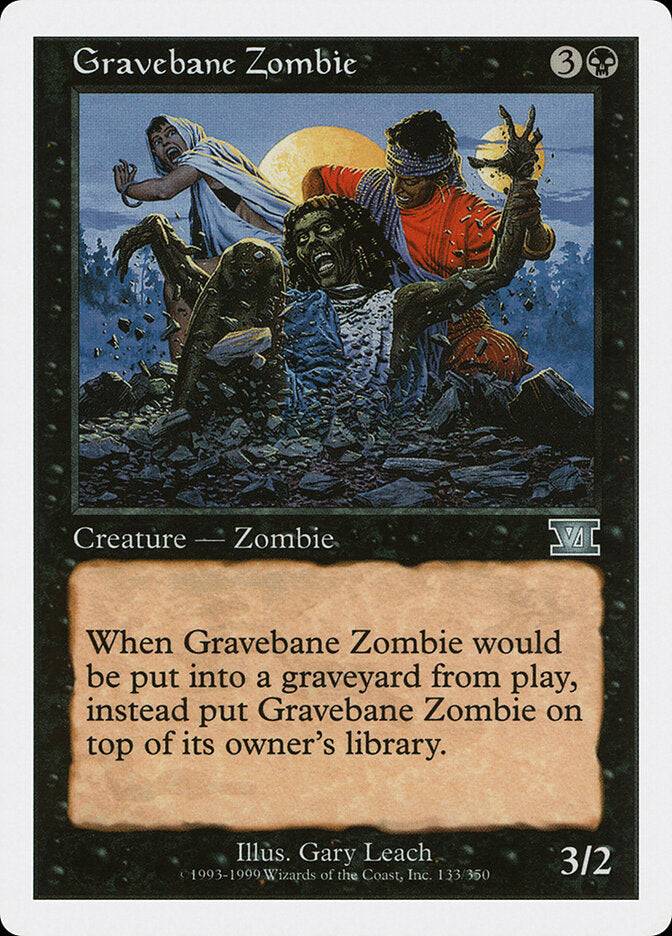 Zumbi da Tumba Amaldiçoada / Gravebane Zombie - Magic: The Gathering - MoxLand