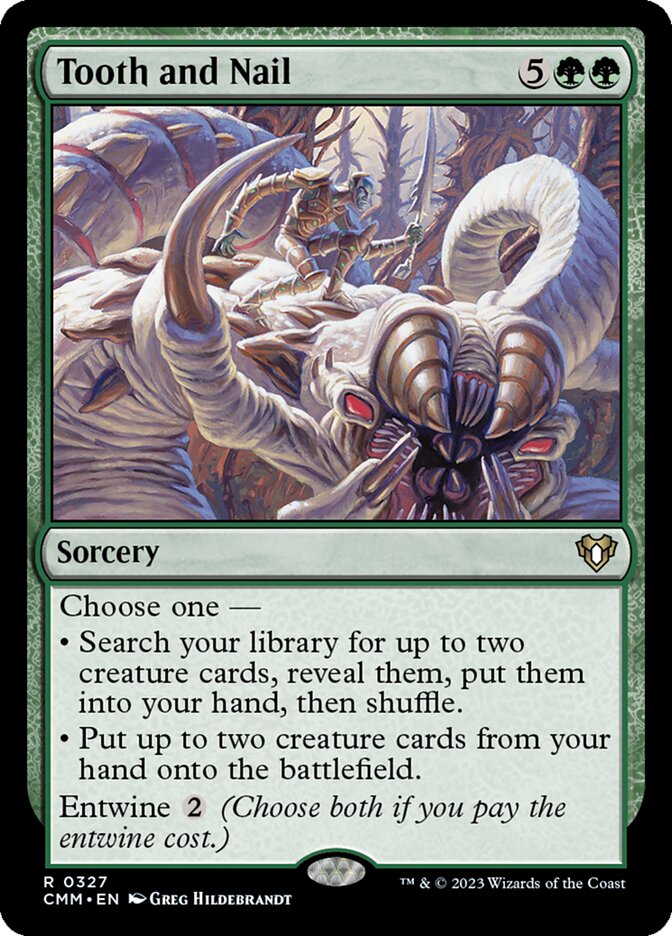 Unhas e Dentes / Tooth and Nail - Magic: The Gathering - MoxLand