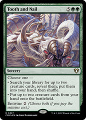 Unhas e Dentes / Tooth and Nail - Magic: The Gathering - MoxLand