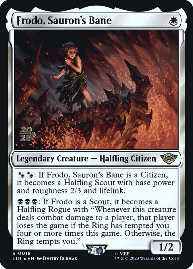 Frodo, Ruína de Sauron / Frodo, Sauron's Bane - Magic: The Gathering - MoxLand