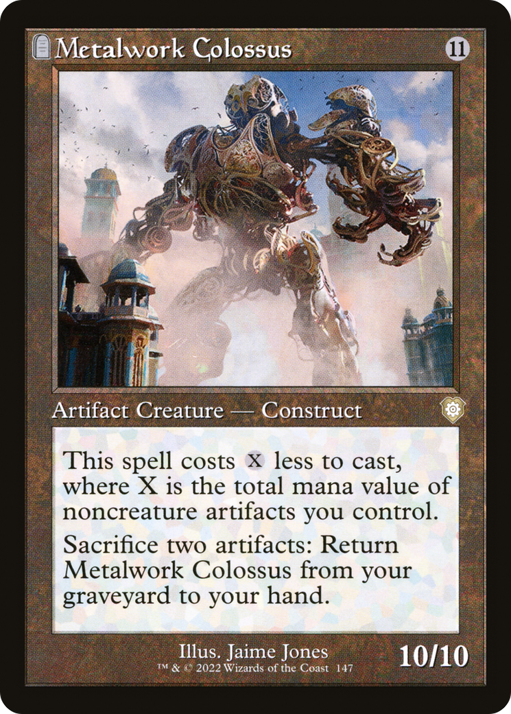 Colosso de Serralheria / Metalwork Colossus - Magic: The Gathering - MoxLand