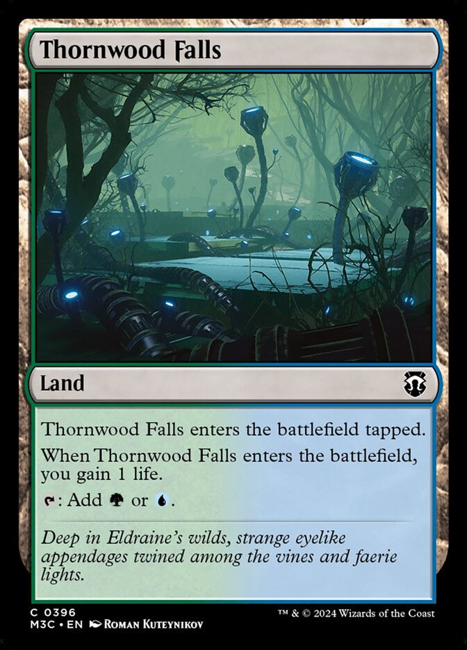 Cachoeira dos Espinhos / Thornwood Falls - Magic: The Gathering - MoxLand