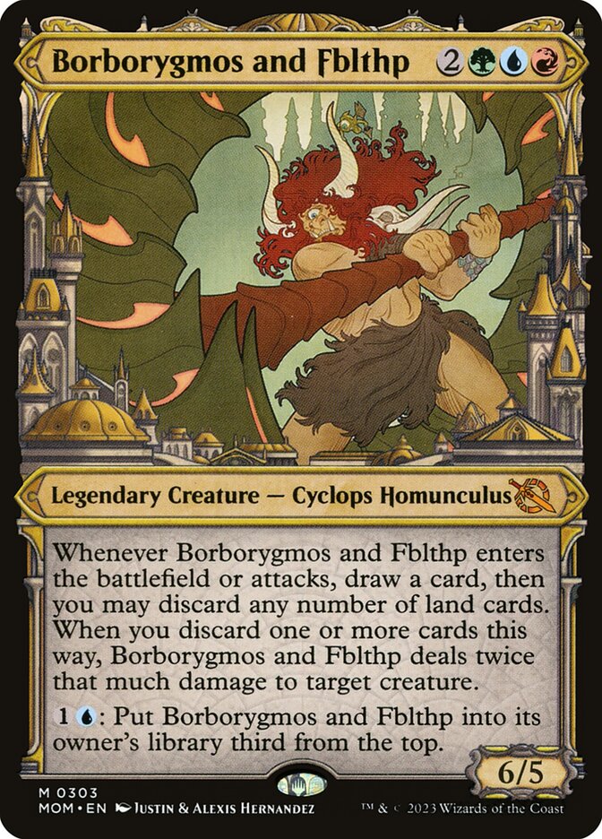 Borborigmo e Fblthp / Borborygmos and Fblthp - Magic: The Gathering - MoxLand