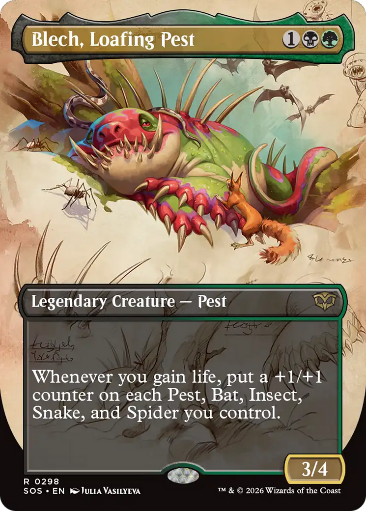 Blech, Loafing Pest - Magic: The Gathering - MoxLand