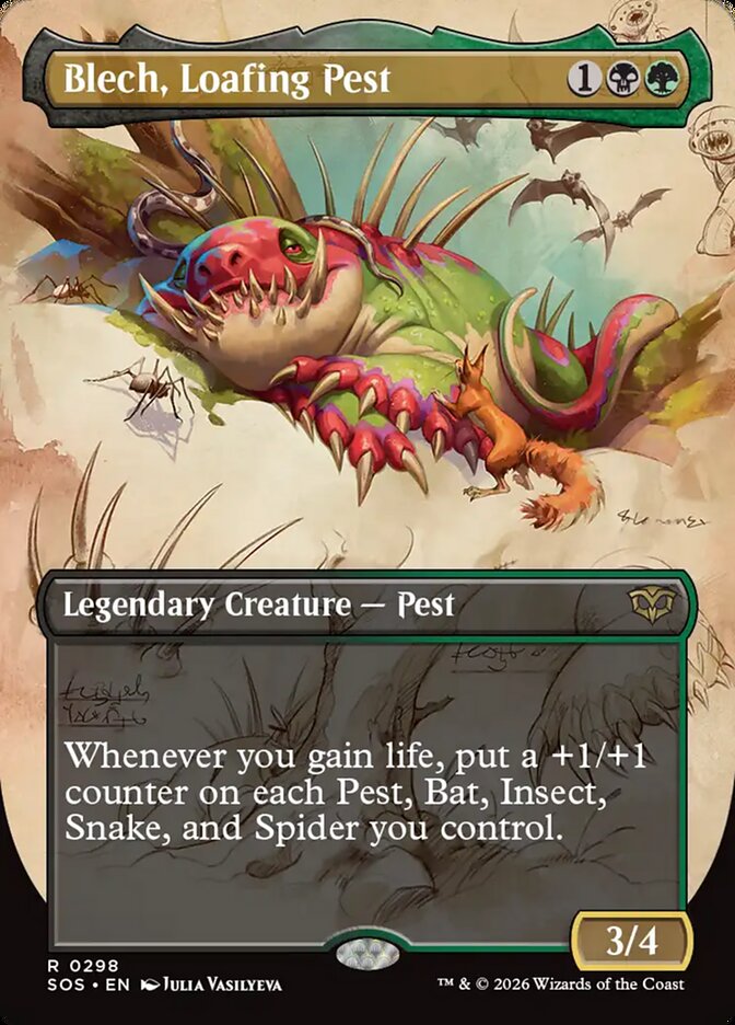 Blech, Loafing Pest - Magic: The Gathering - MoxLand