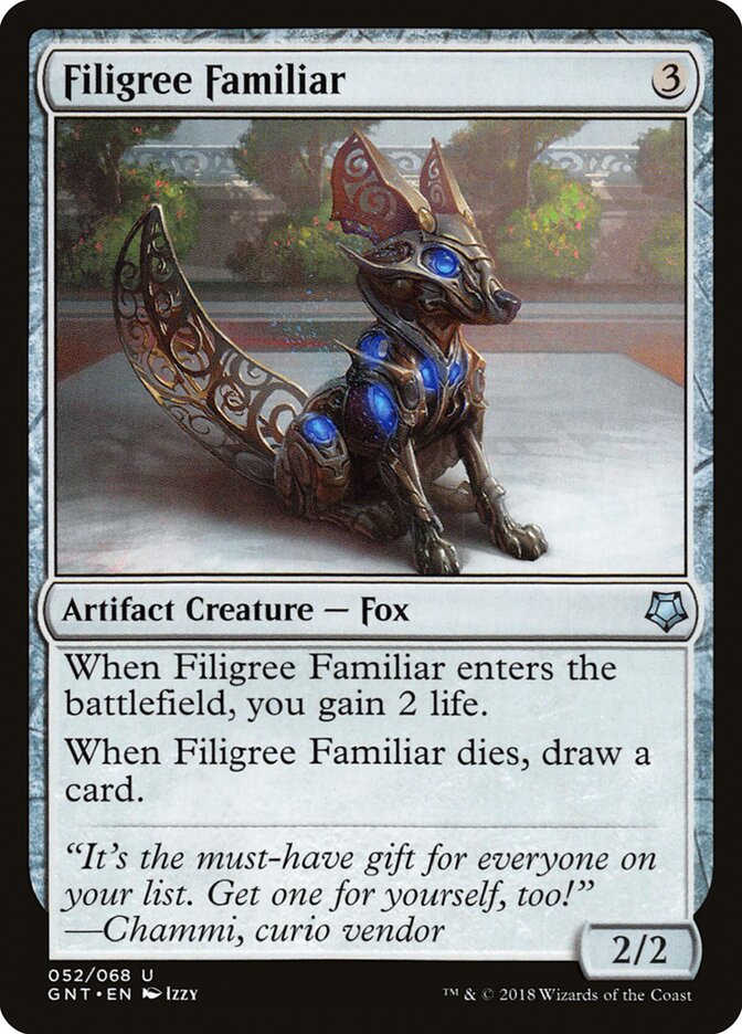 Familiar de Filigrana / Filigree Familiar - Magic: The Gathering - MoxLand
