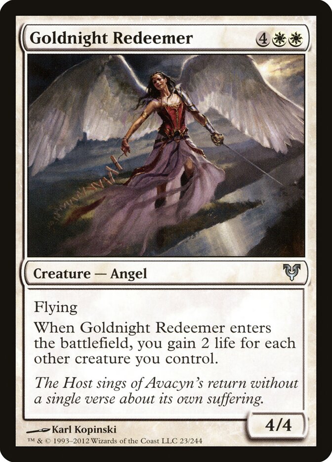 Redentor dos Noite Dourada / Goldnight Redeemer - Magic: The Gathering - MoxLand
