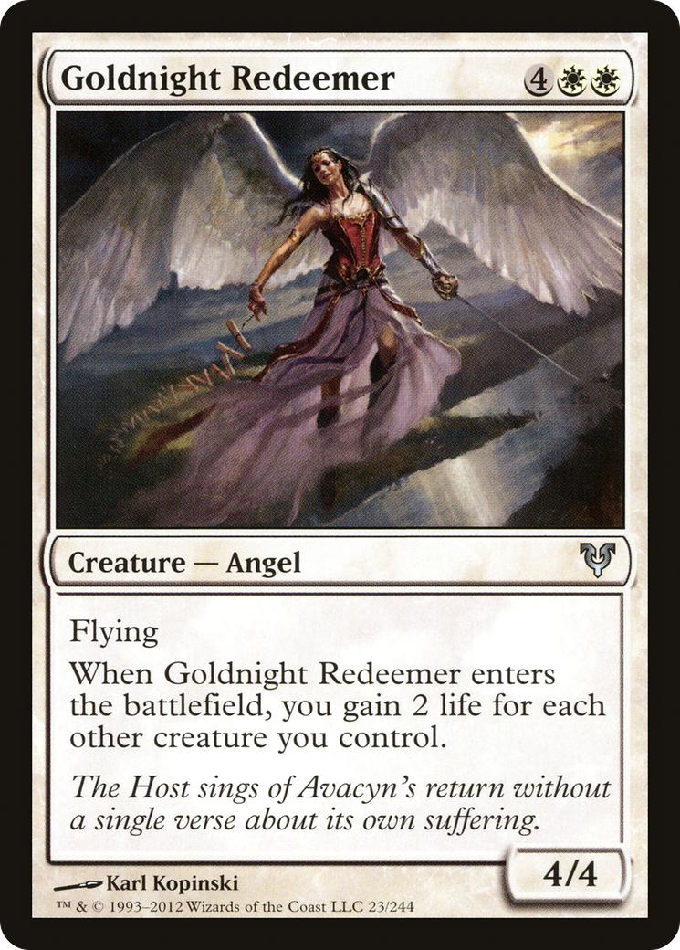Redentor dos Noite Dourada / Goldnight Redeemer - Magic: The Gathering - MoxLand