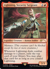 Lightning, Security Sergeant - Magic: The Gathering - MoxLand