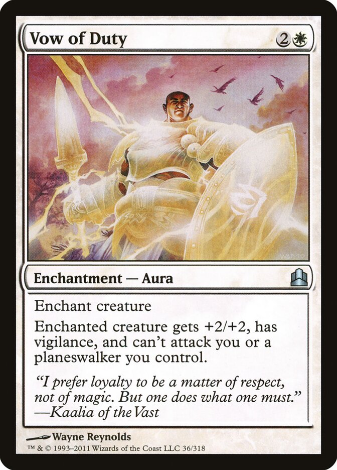 Voto do Dever / Vow of Duty - Magic: The Gathering - MoxLand
