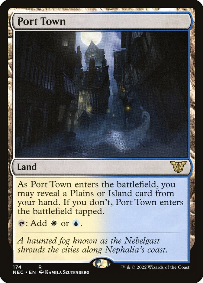 Cidade Portuária / Port Town - Magic: The Gathering - MoxLand