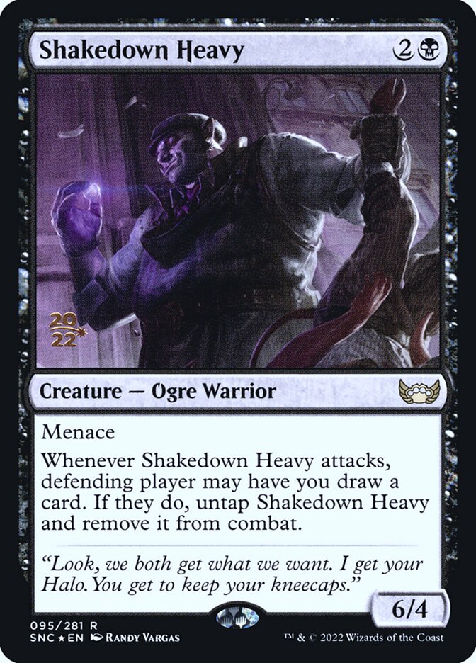 Vilão Chantagista / Shakedown Heavy - Magic: The Gathering - MoxLand